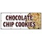 Signmission CHOCOLATE CHIP COOKIESBANNER SIGN fresh baked bakery big huge warm B-120 Chocolate Chip Cookies - alternate 1